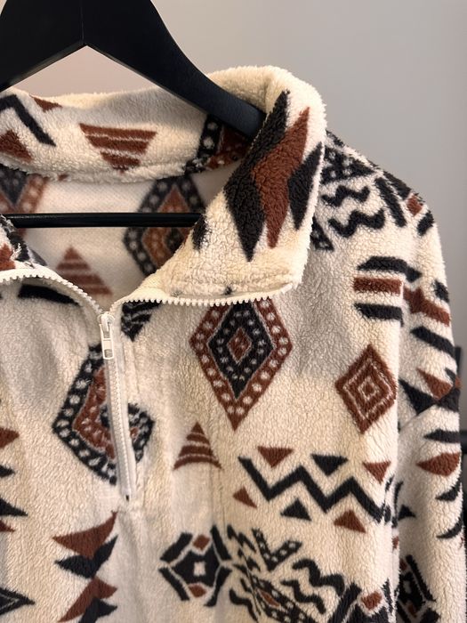 Нова Фліска шерпа в етнічному стилі кофта светр унісекс оверсайз