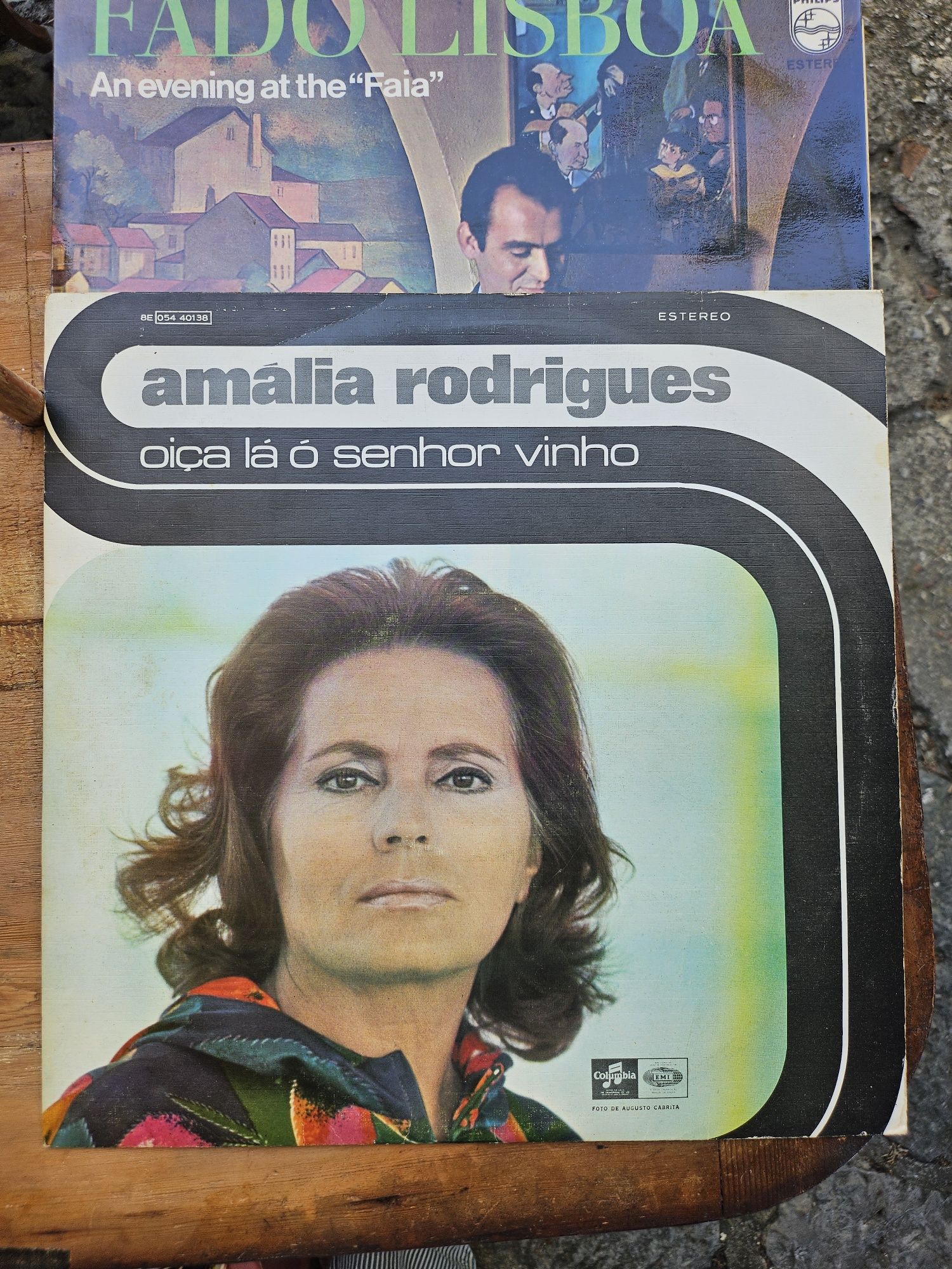 Disco vinil Amália na Broadway