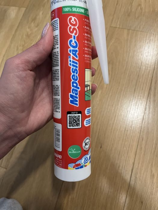 Silikon Mapesil Kolor miętowy- nr 180