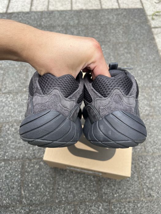 Adidas Yeezy 500 Utility Black  niskie czarne buty 40 2/3