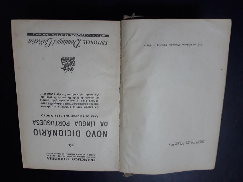 Dicionário Francisco Torrinha - 1958