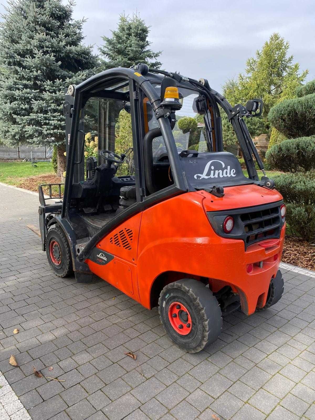 Linde H20 EVO Wózek widłowy Triplex Gaz