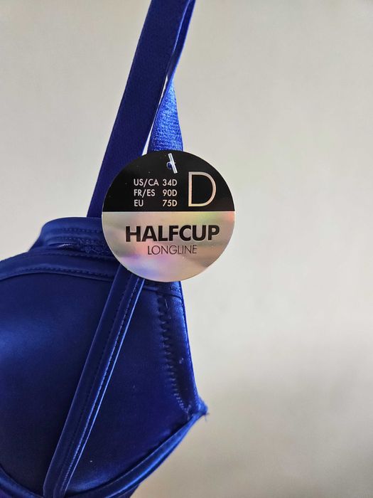 Komplet z metką rozmiar 75D niebieski