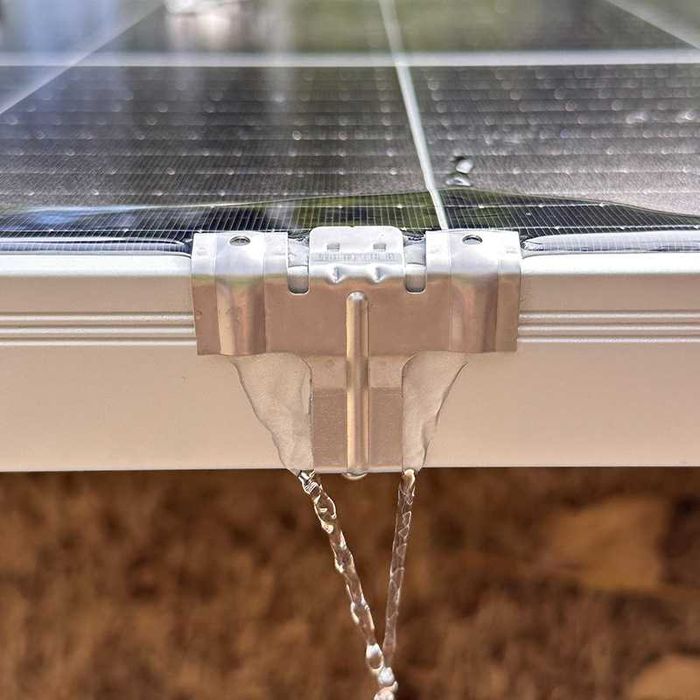 Drenagem de água de Painel solar abs
