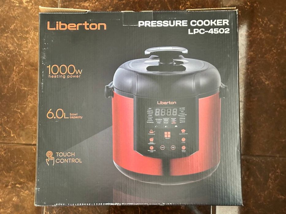 Мультиварка-скороварка Liberton LPC-4502