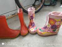 Гумові чоботи (резин. сапоги) для дівчаток