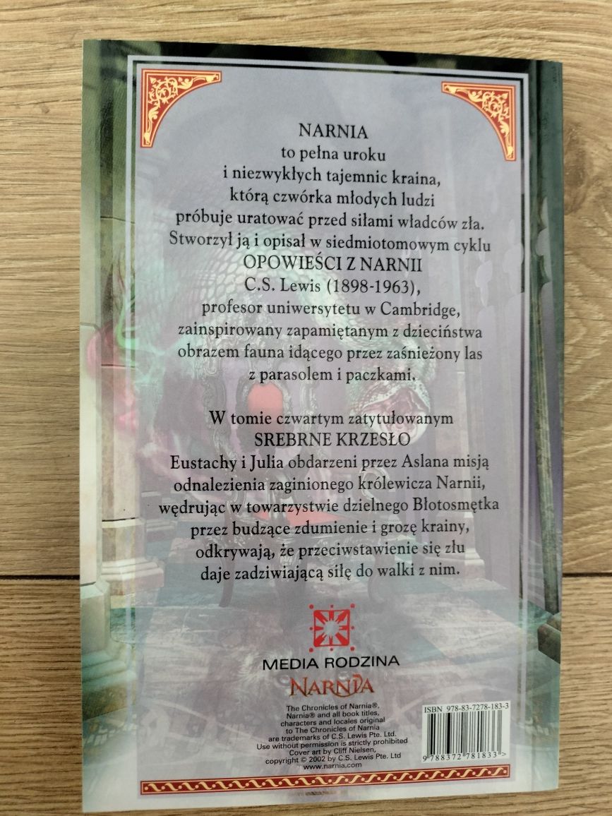 C.S. Lewis Opowieści z Narnii Srebrne krzesło
