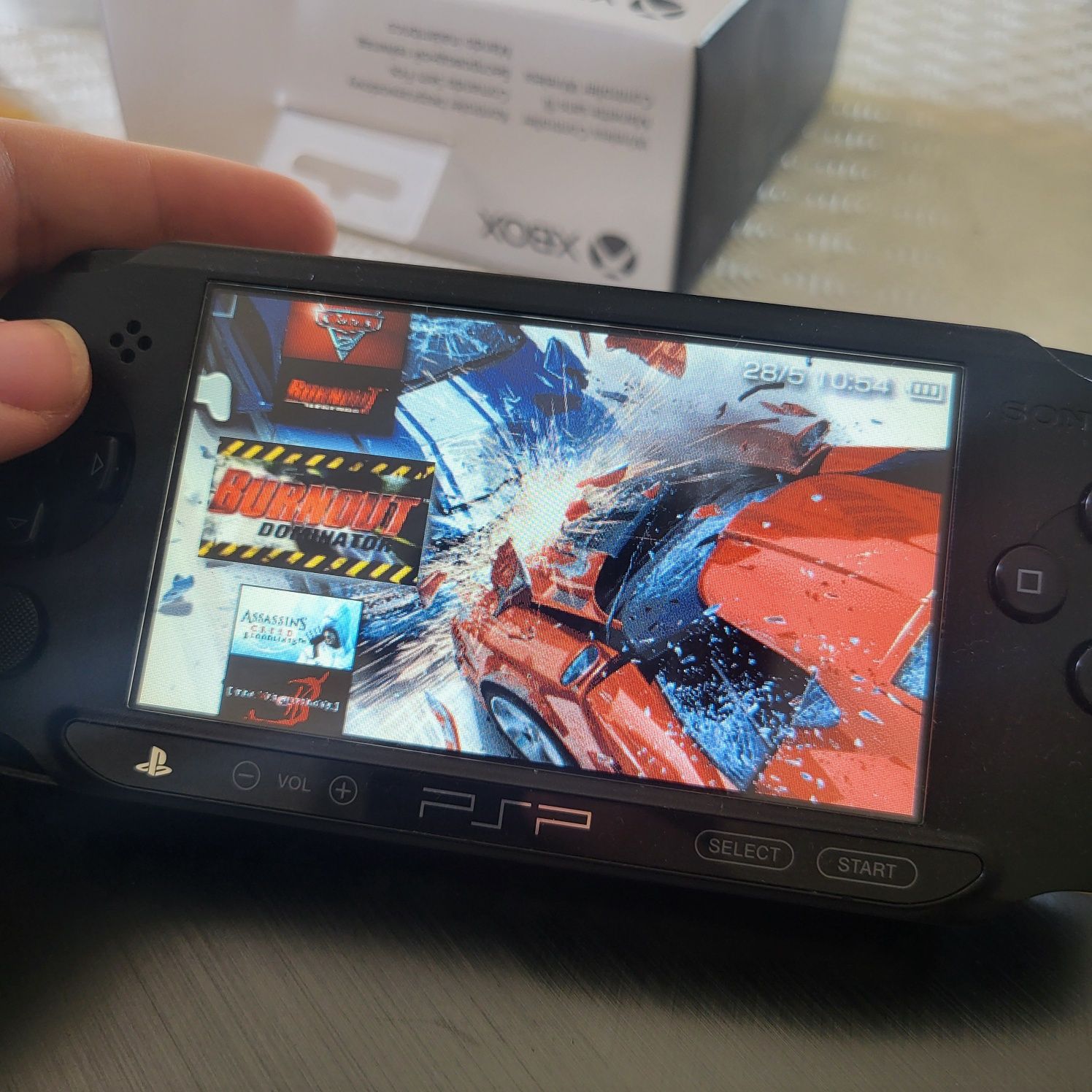 Psp com desbloqueio com +50 jogos
