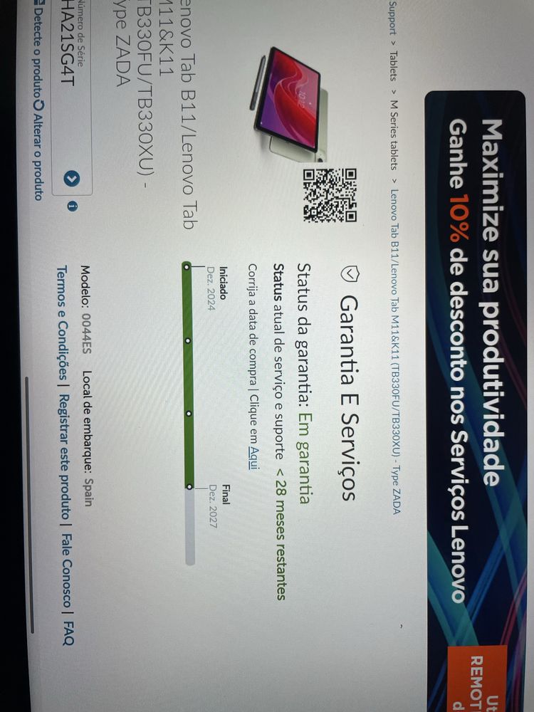 Lenovo Tab M11.
