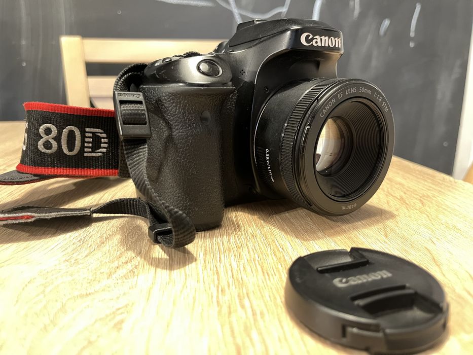 Canon EOS 80D + Canon 50mm 1.8 STM
