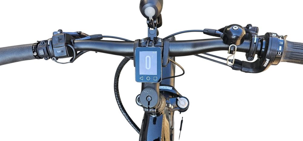 E-bike Contoura Li-16. Pinion 12./ Pasek. Carbon