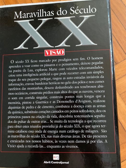 Coleçao Fascículo Visão Maravilhas século xx incompleto com capa