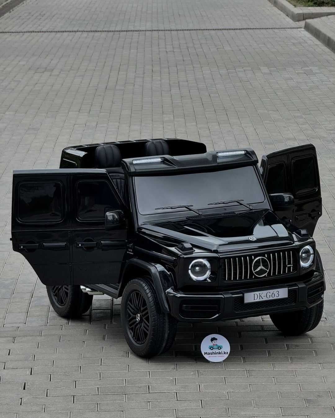 Wielki MERCEDES G63 4x4 24V dla dzieci dwuosobwe autko na akumulator