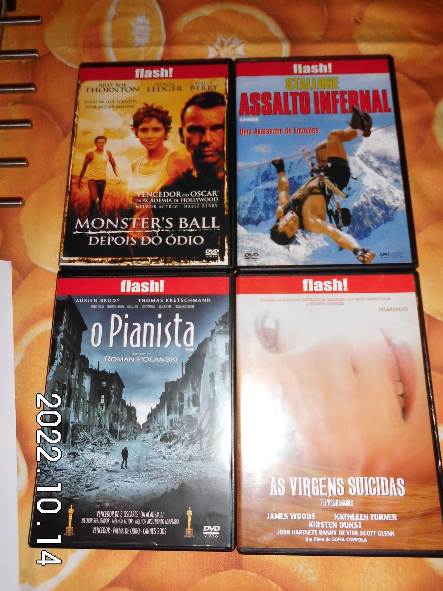 DVDS de música e filmes