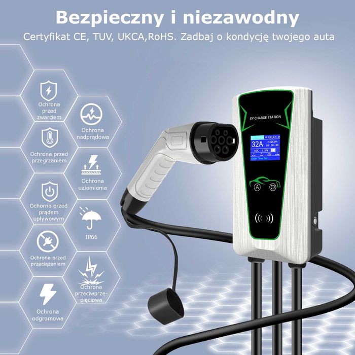 Domowe stacja ładowania samochodów Wallbox 22kW RFID + Pomoc w wyborze