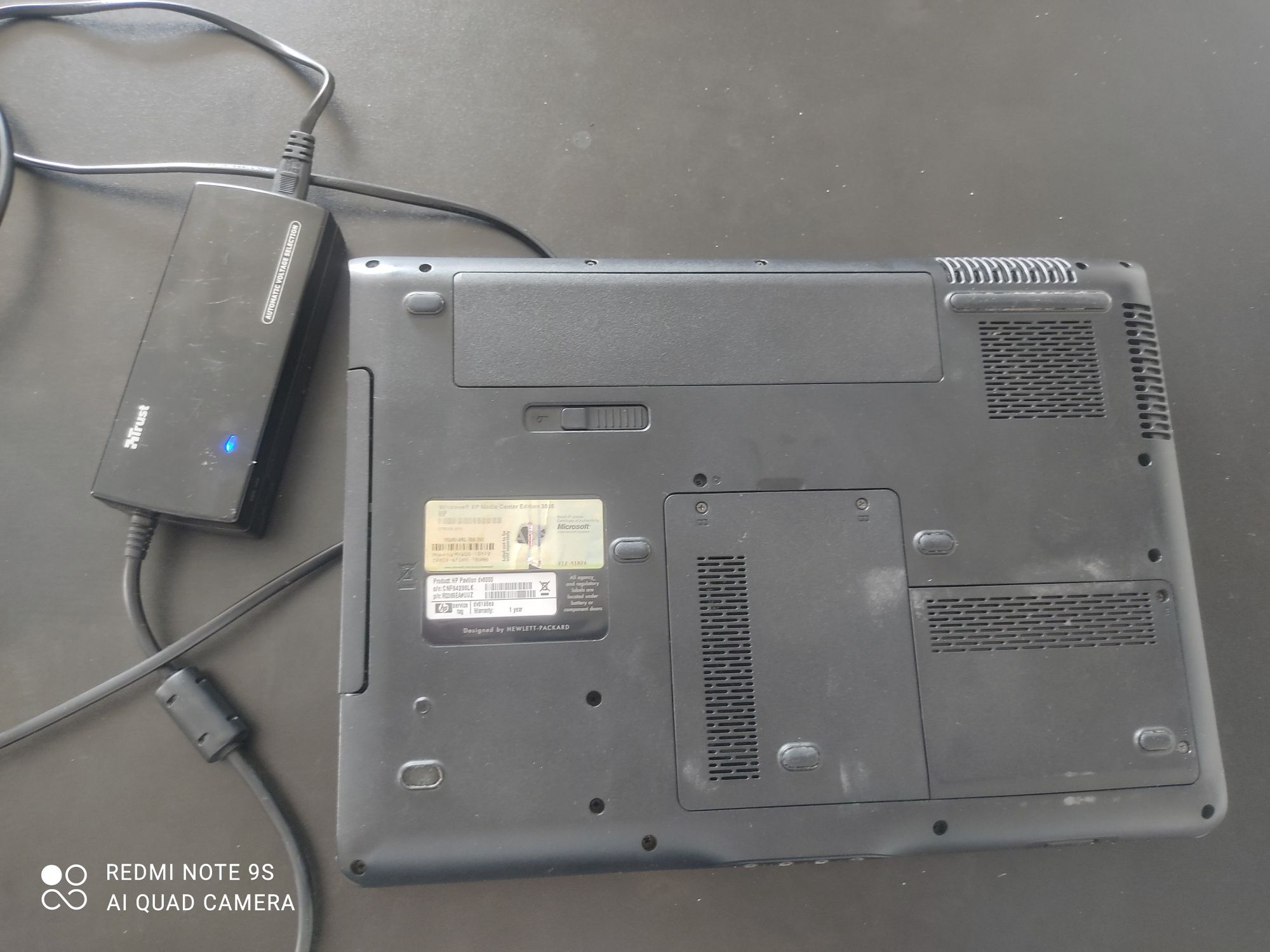 Hp pavilion DV 60000  32 bity dysk 120gb