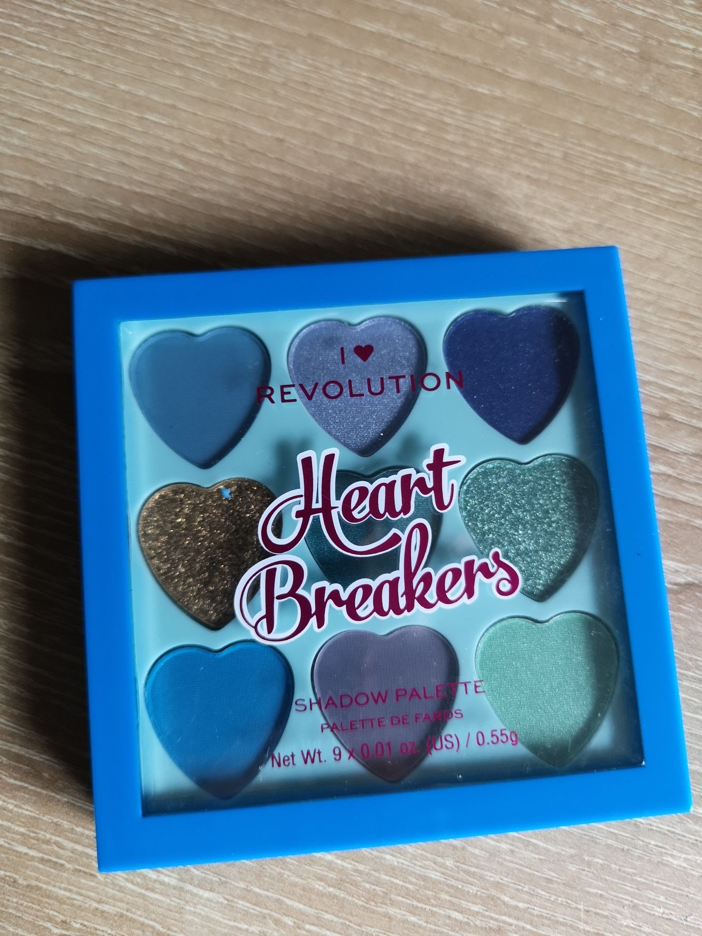 Palety cieni Revolution Heart Breakers