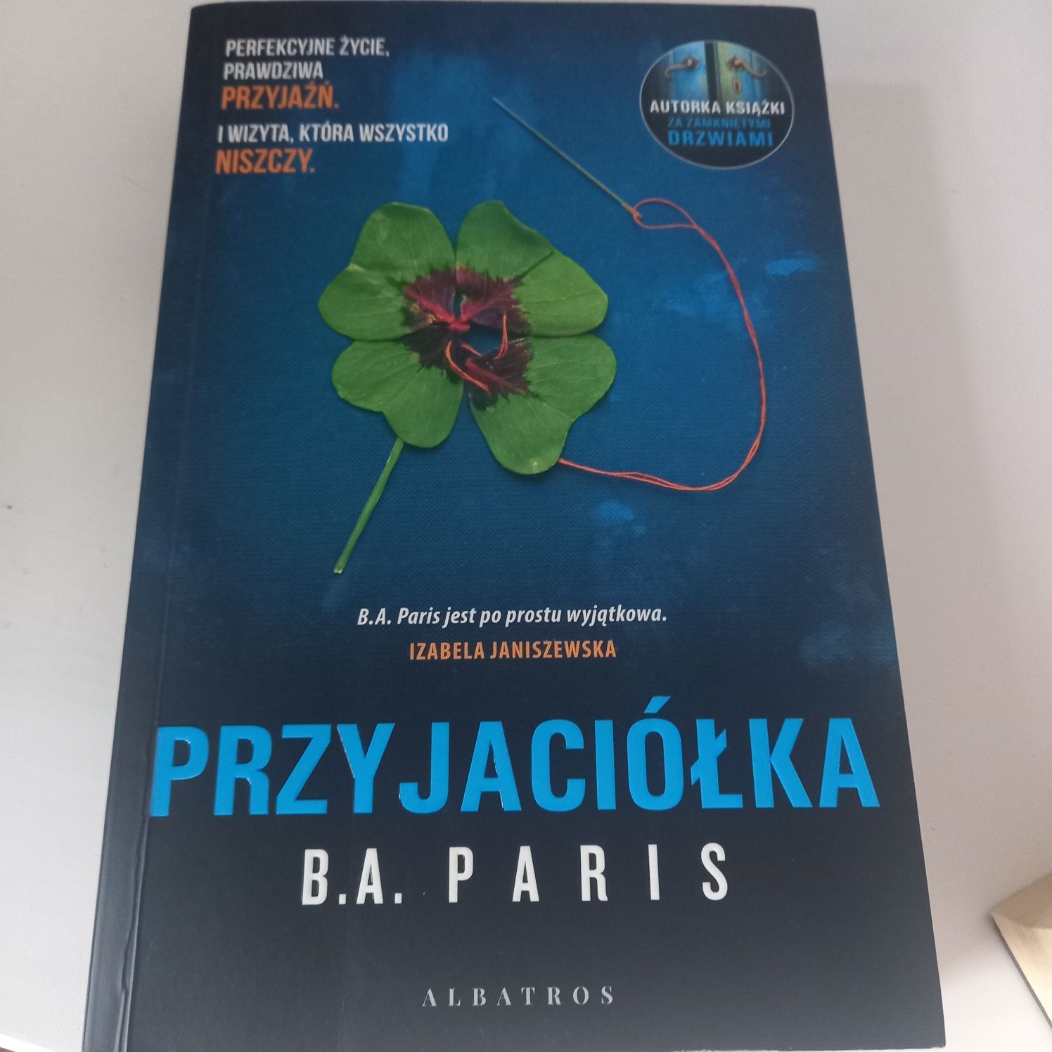 Książka "  Przyjaciółka " B.A. Paris
