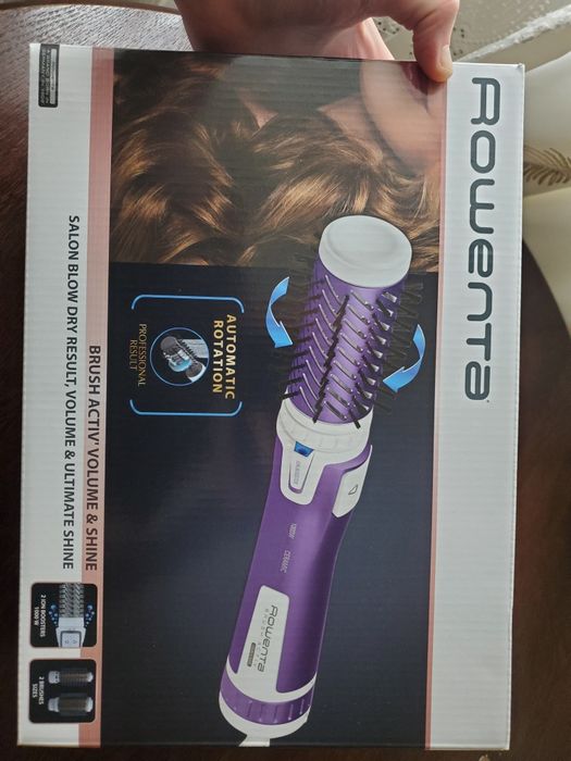 Фен щетка rowenta