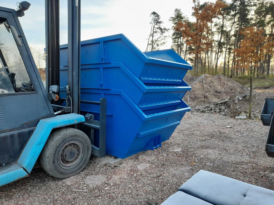 Kontener hakowy bramowy  platforma Kp 7 kp10 kp21 kp36