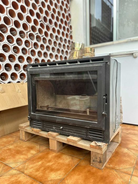 Recuperador de Calor a Lenha Ventilado – Excelente Estado!
