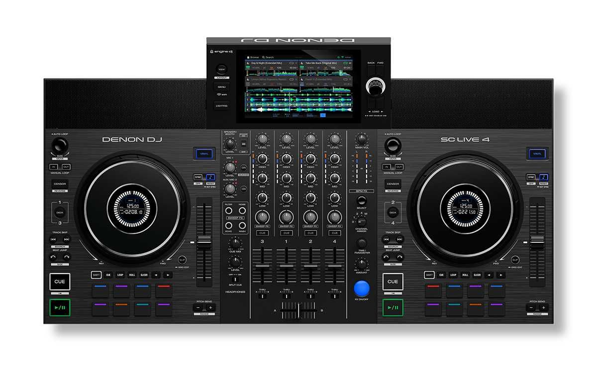 Denon DJ SC LIVE 4 kontroler all-in-one konsola