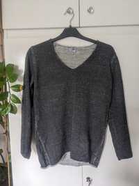 Sweter sweterek dekolt vneck karo serek