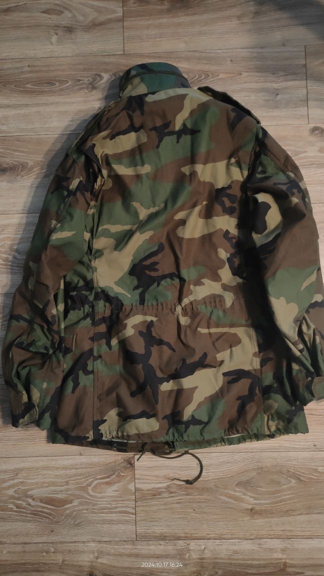 Kurtka wojskowa armii amerykańskiej M65 Woodland S/L US Army USA nowa