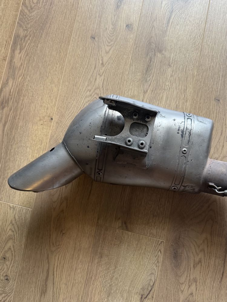 Escape MT07 Akrapovic Titanium Carbono Gravaçao a Laser