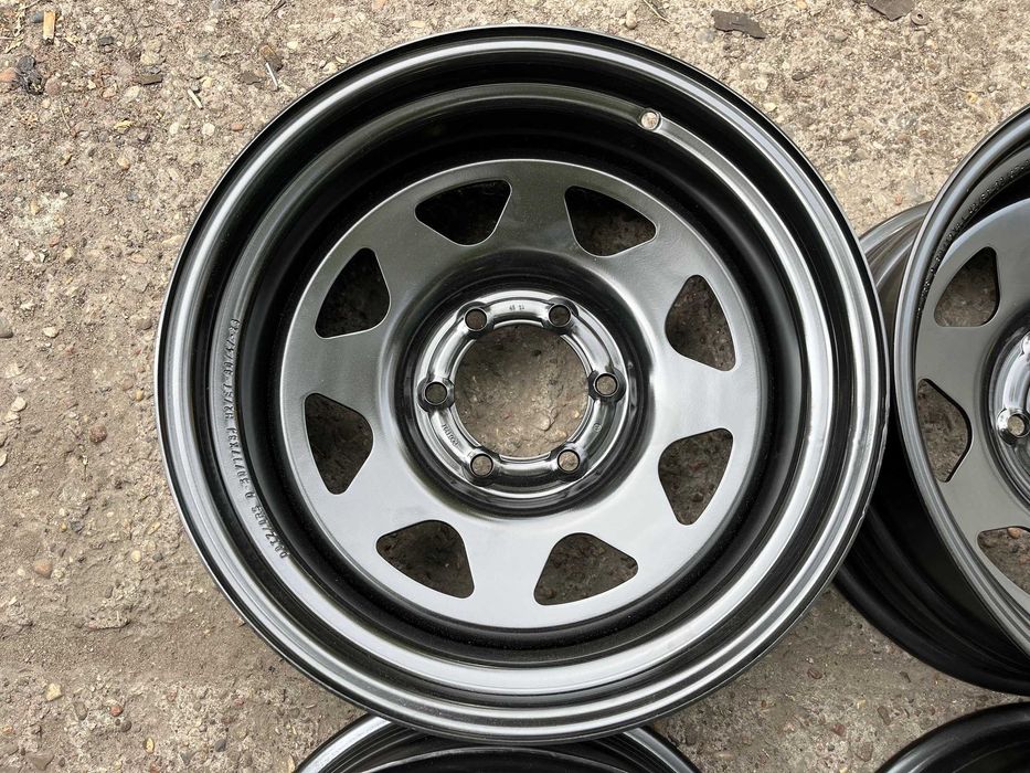 4x felga stalowa DOTZ 4X4 extreme dark 17x8 roz. 6x139,7 ET -30 TOYOTA