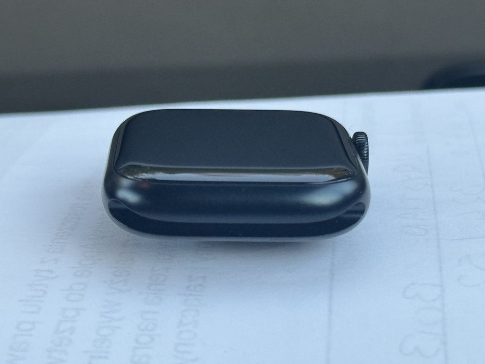 Smartwatch Apple Watch 7 45mm Cellular LTE esim Black Nowy