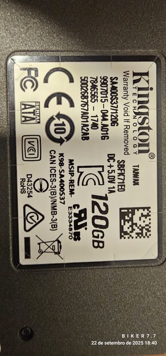 Disco SSD Interno KINGSTON