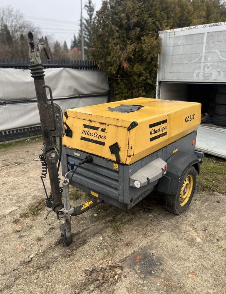 Kompresor Sprężarka Wynajem Najem Atlas Copco Piaseczno Wawa