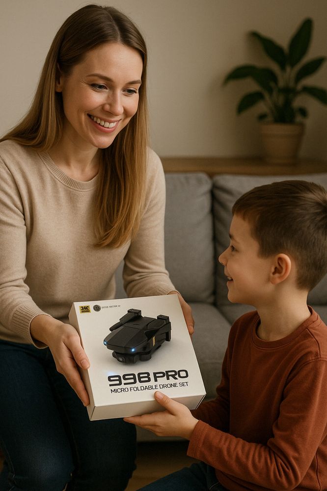Dron 998PRO 4K Fabrycznie nowy Prezent