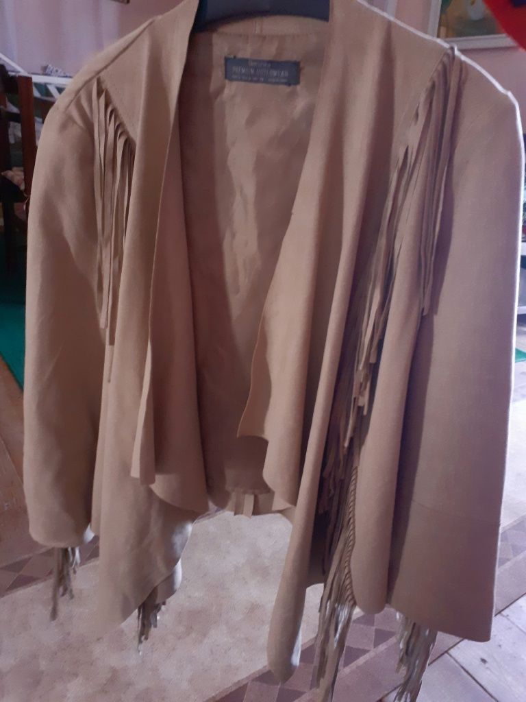 Casaco/Jacket com franjas Bershka