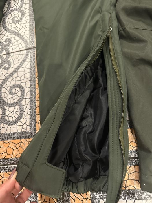 Продаю зимові штани олива ( хакі) подвійні вітровологозахисні