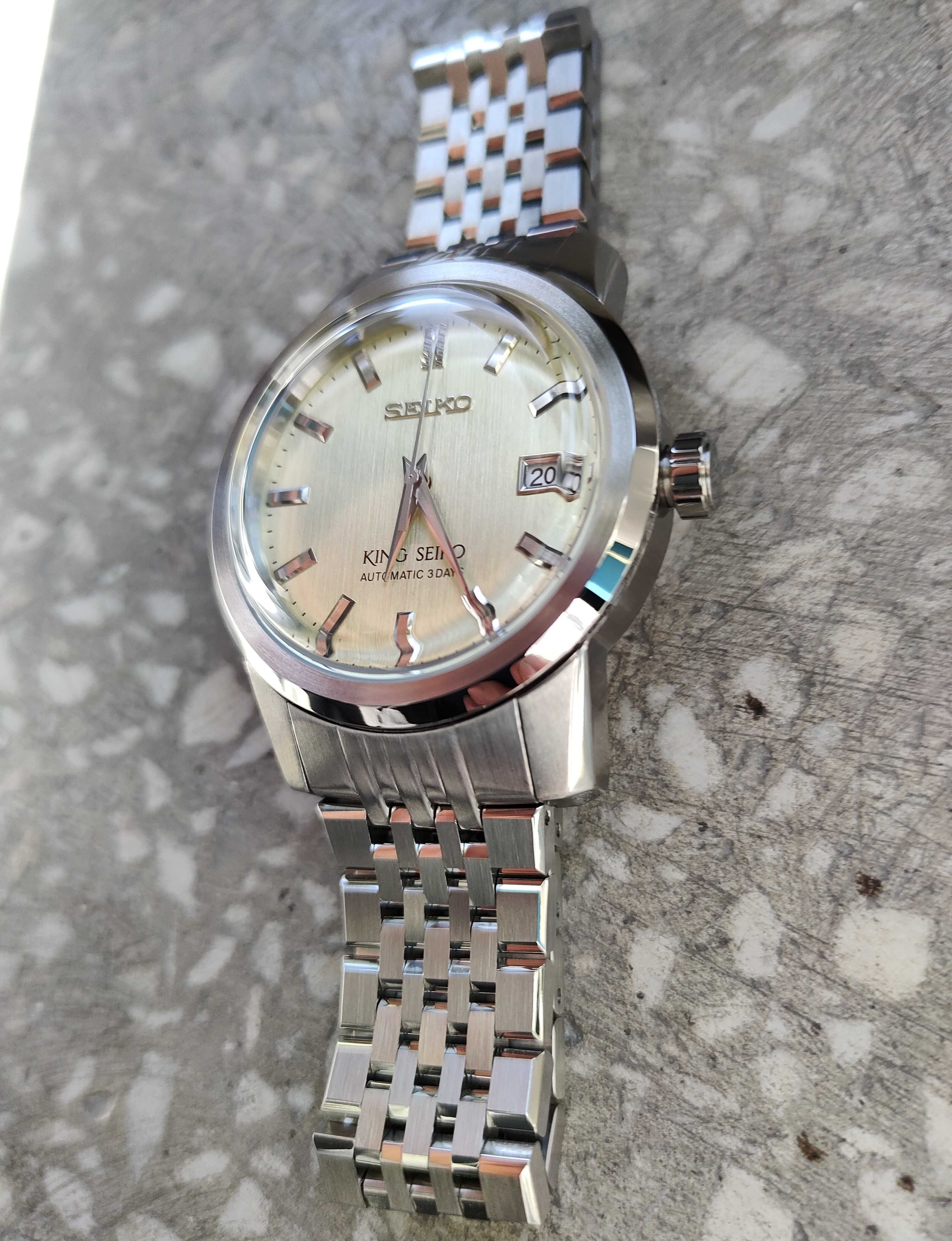 Seiko Custom Mod NH35A KS King Seiko Automat Zegarek