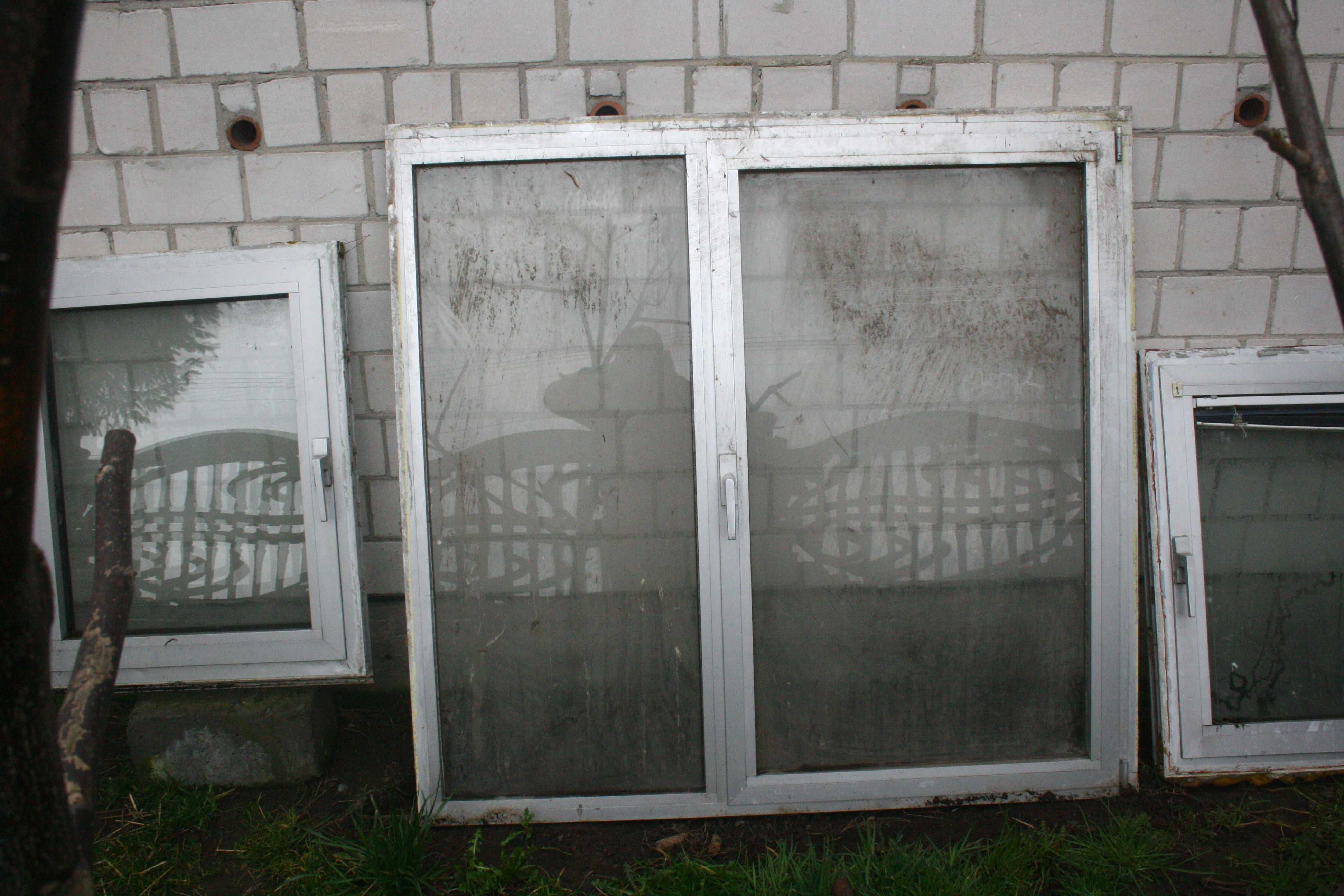 Okna dębowe -nowe oraz aluminiowe