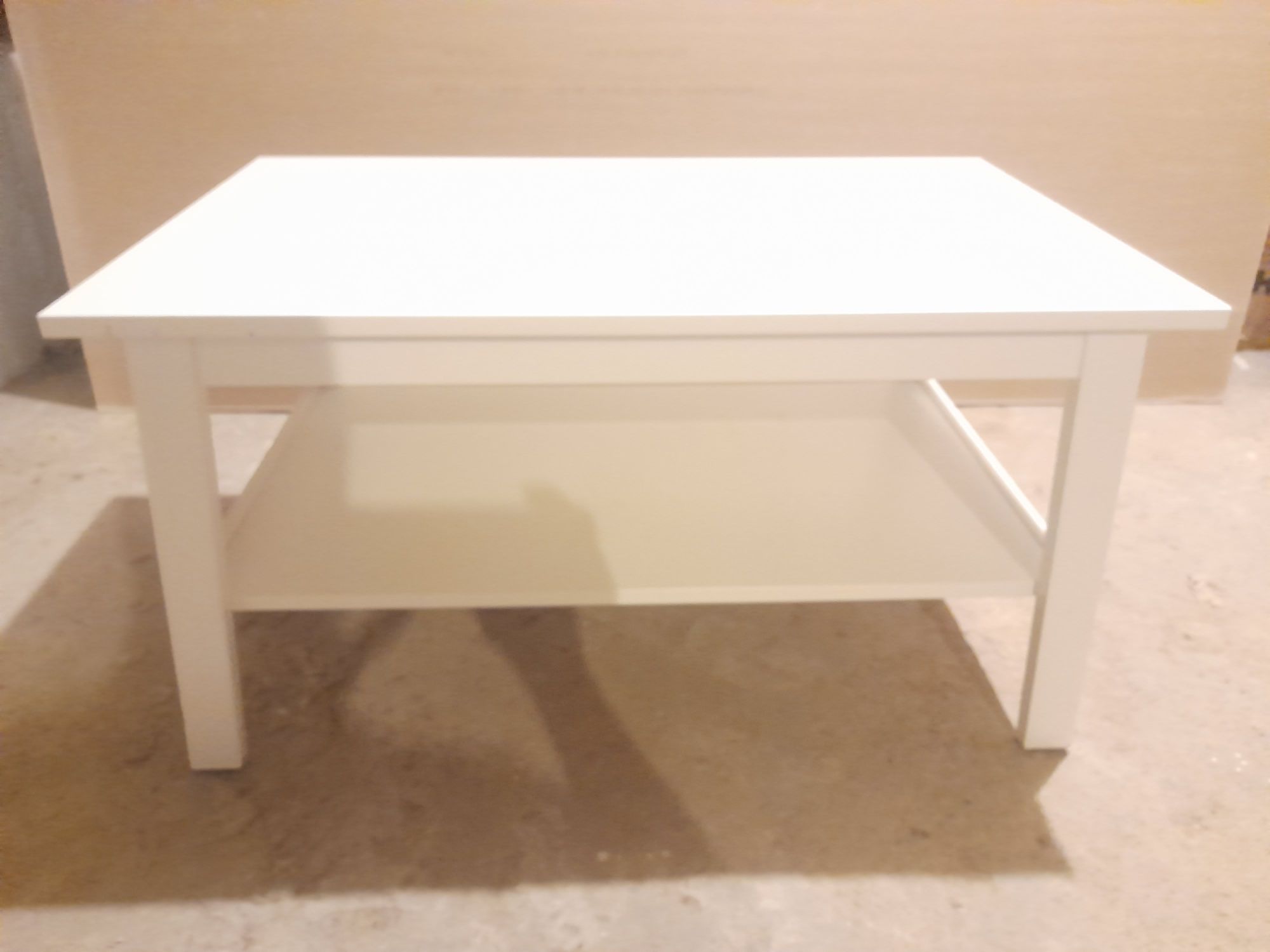 Ikea Lunnarp stolik kawowy, biały