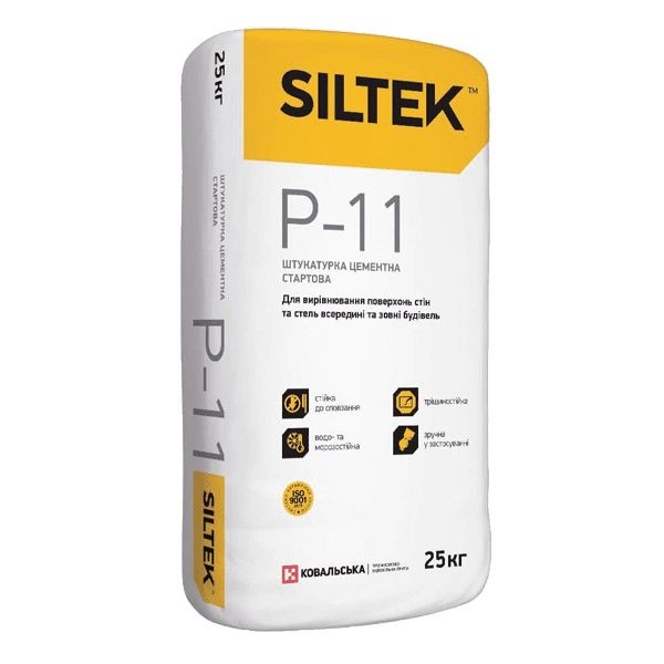 Штукатурка SILTEK P-11;PM-11 стартова