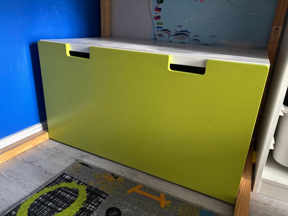 Ławka z pojemnikiem na zabawki SMASTAD IKEA