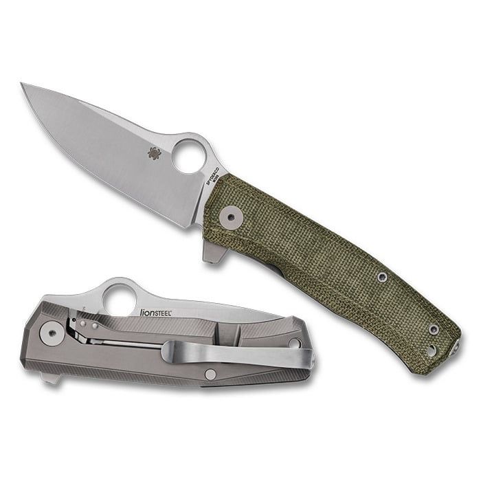 Spyderco Spymyto, Green Micarta (M398) Лімітка