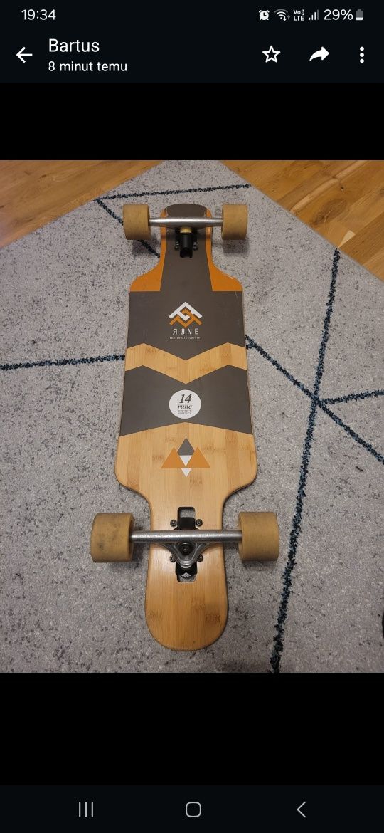 Deskorolka Longboard