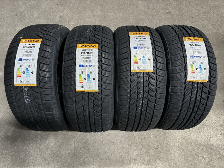 Opony Zimowe NOWE 225/45 17 Trazano Goodride SW608 Rant Ochronny 2025R