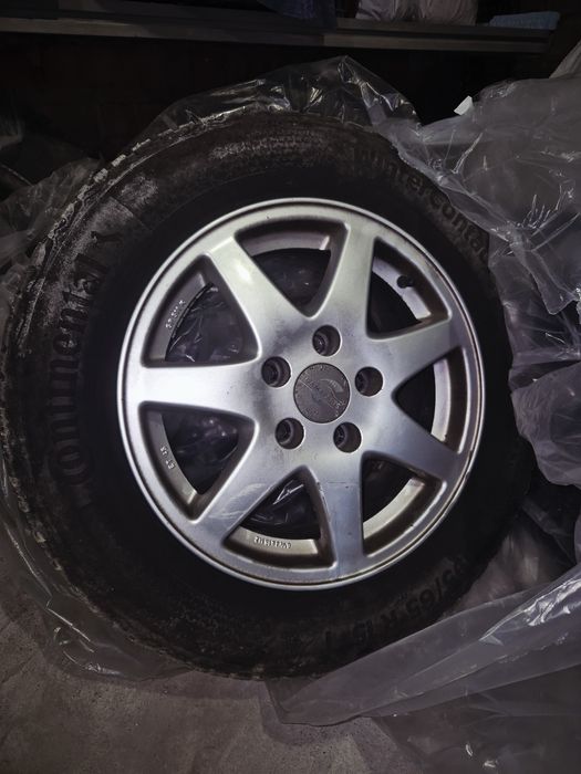 Продам диски с зимней резиной R 15