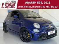Abarth 595 salon Polska, alu 17 cali, climatronic