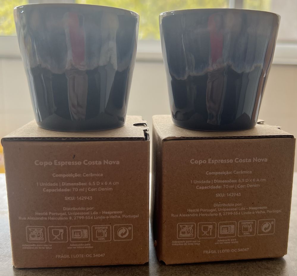 Chávenas para café da marca COSTA NOVA