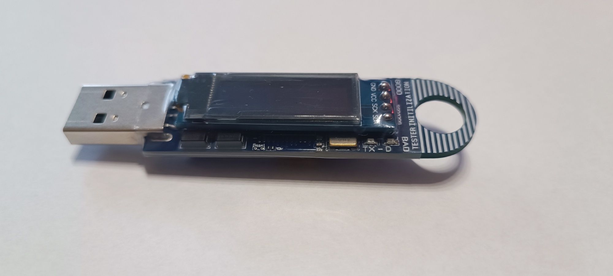 USB tester inicjalizacji