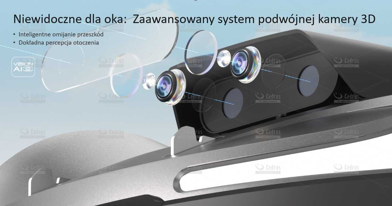 Kosiarka automatyczna RTK+Vslam+VisionAI Sunseeker Elite X7 3000m2