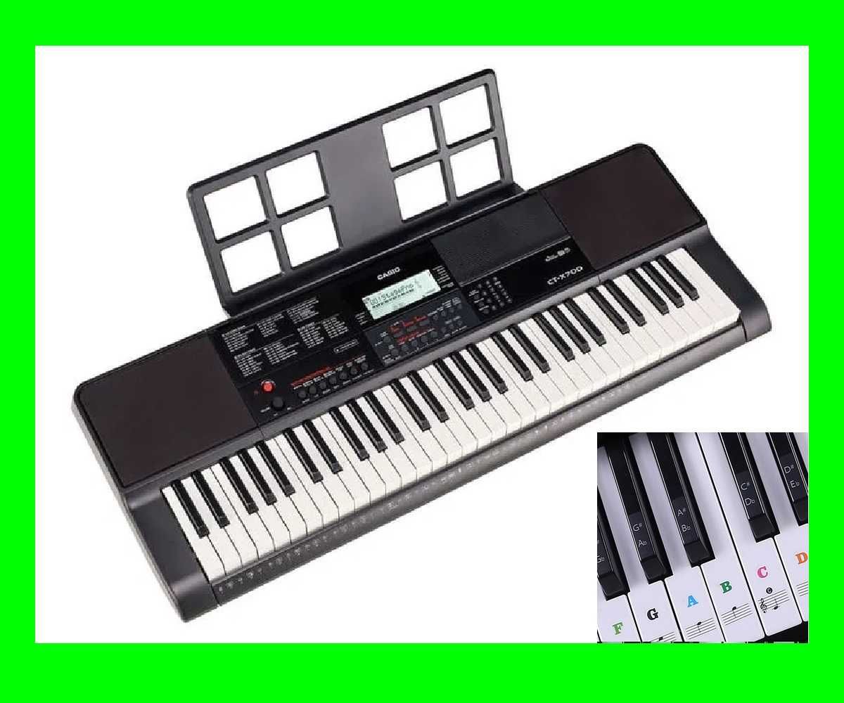 CASIO CT-X700 NOWY keyboard + naklejki | kup NOWY wymień STARY